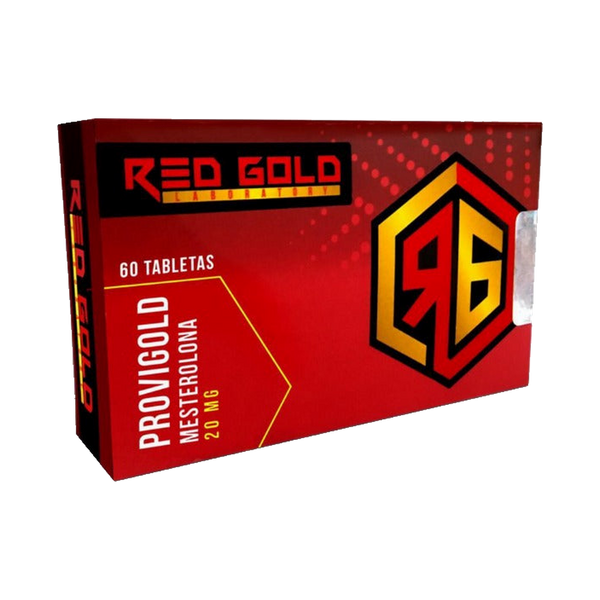 Mesterolona 20 mg Provigold 60 Tabletas - RED GOLD