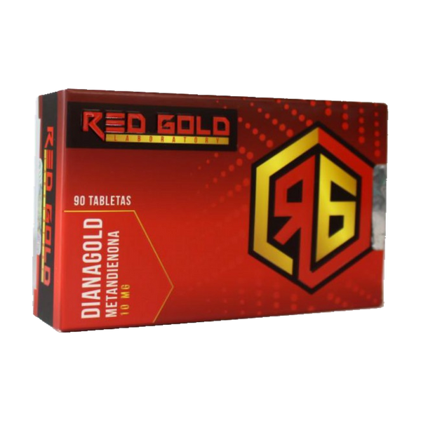 Metandienona 10 mg Dianagold 90 Tabletas - RED GOLD