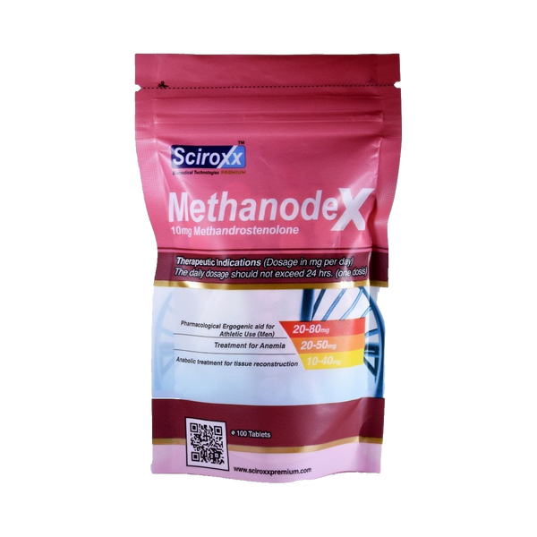 Metandienona 10 mg Methanodex 100 Tabletas - SCIROXX