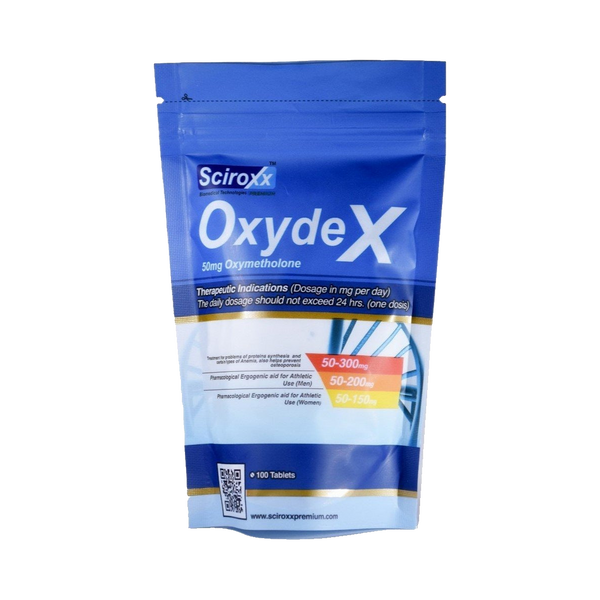 Oximetolona 50 mg Oxydex 100 Tabletas - SCIROXX