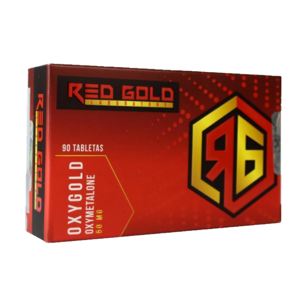 Oximetolona 50 mg Oxygold 90 Tabletas - RED GOLD