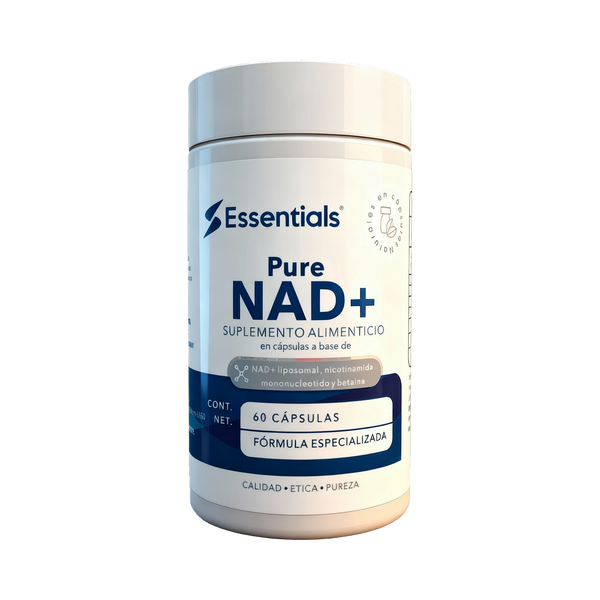 Pure NAD+ 500mg 60 Cápsulas - ESSENTIALS