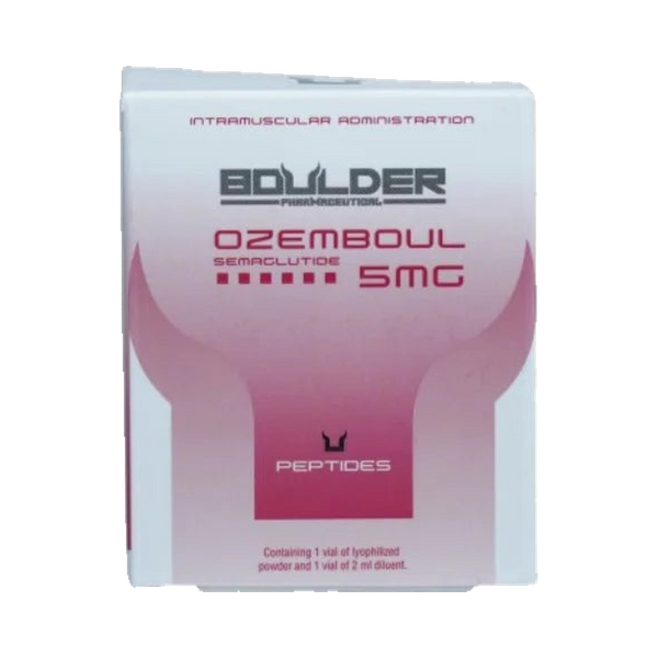 Semaglutida 5 mg Péptido Vial - BOULDER PHARMACEUTICAL
