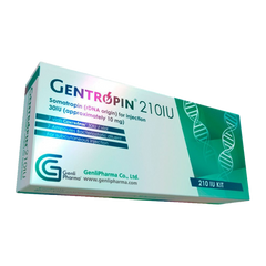 Somatropina HGH 210 UI Gentropin Kit - GENLI