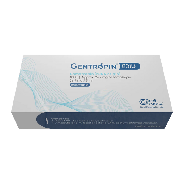Somatropina HGH 80 UI Gentropin Kit - GENLI