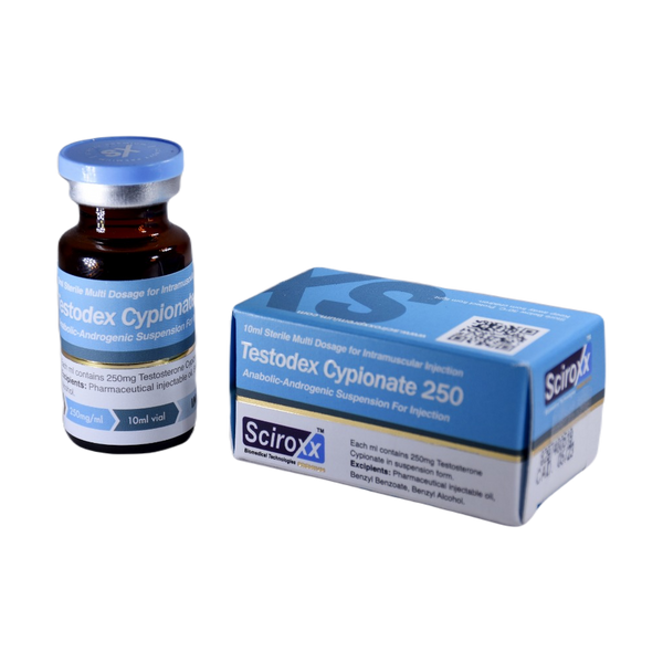 Testosterona Cipionato 250 mg/ml Testodex Cipionato Vial 10 ml - SCIROXX