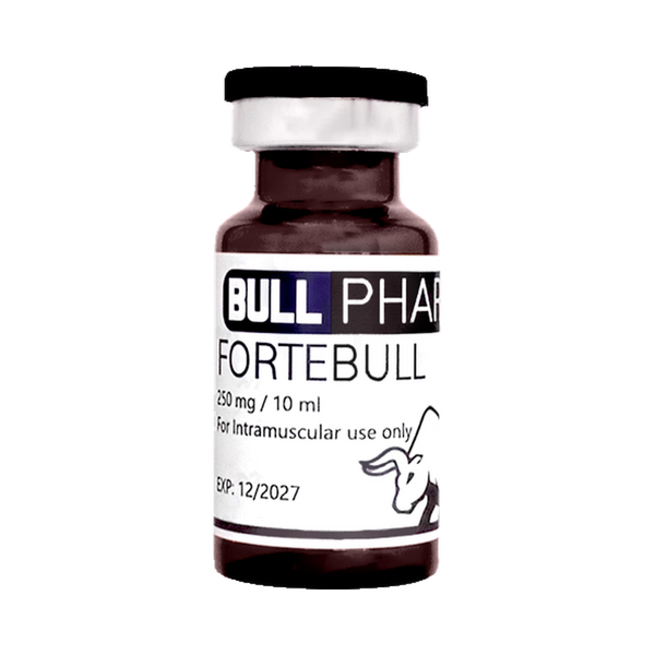 Testosterona Enantato 250 mg/ml Fortebull Vial 10 ml - BULL PHARMA