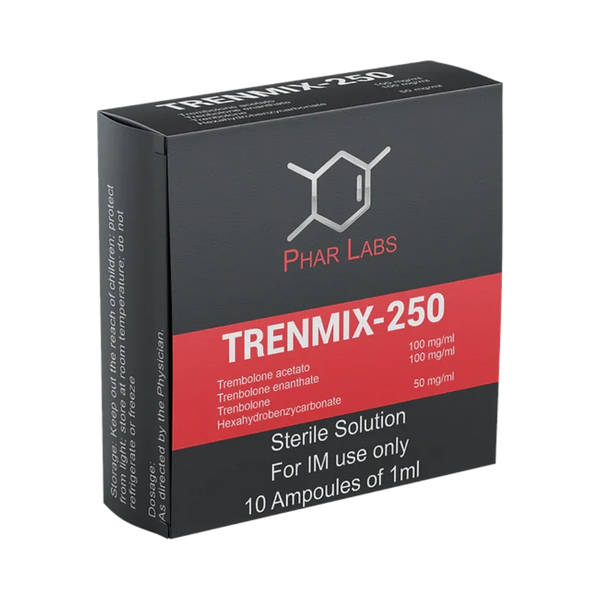 Trembolona Mezcla 250mg Trenmix 10 Ampolletas - PHAR LABS