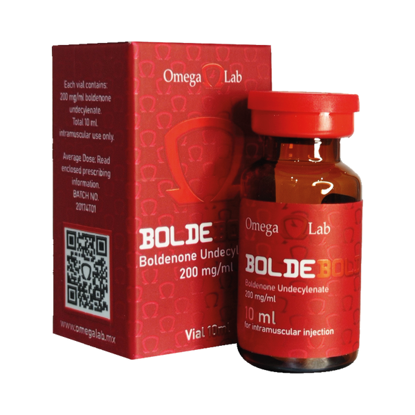 Undecilenato de Boldenona 200 mg/ml Boldebold 200 Vial 10 ml - OMEGA LAB