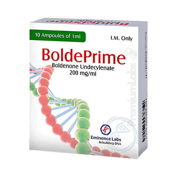 Undecilenato de Boldenona 200 mg/ml BoldePrime 10 Ampolletas de 1 ml - EMINENCE LABS
