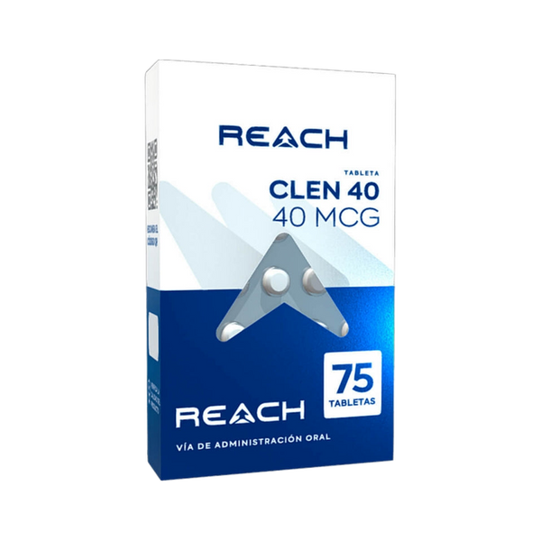 Clenbuterol 40 mcg Clen 40 75 Tabletas - REACH PHARMACEUTICAL