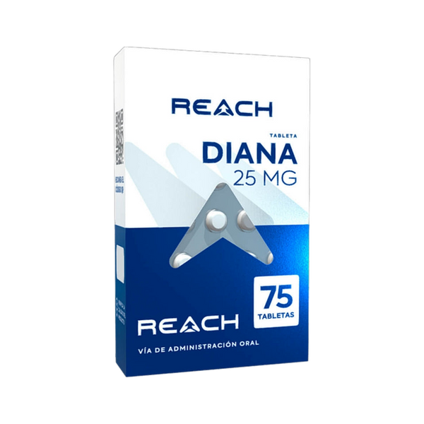Metandienona 25 mg Diana 25 75 Tabletas - REACH PHARMACEUTICAL