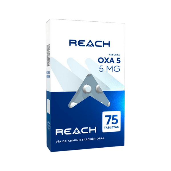 Oxandrolona 5 mg Oxa 5 75 Tabletas - REACH PHARMACEUTICAL
