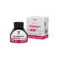 Methandroplex de XT Labs, vendido por Get Fit México, viene en una elegante botella y caja negras con una etiqueta blanca y rosa. Cada una contiene 100 tabletas de 20 mg cada una. Presentan el logotipo de XT Labs y un código QR, y respaldan la síntesis de proteínas.